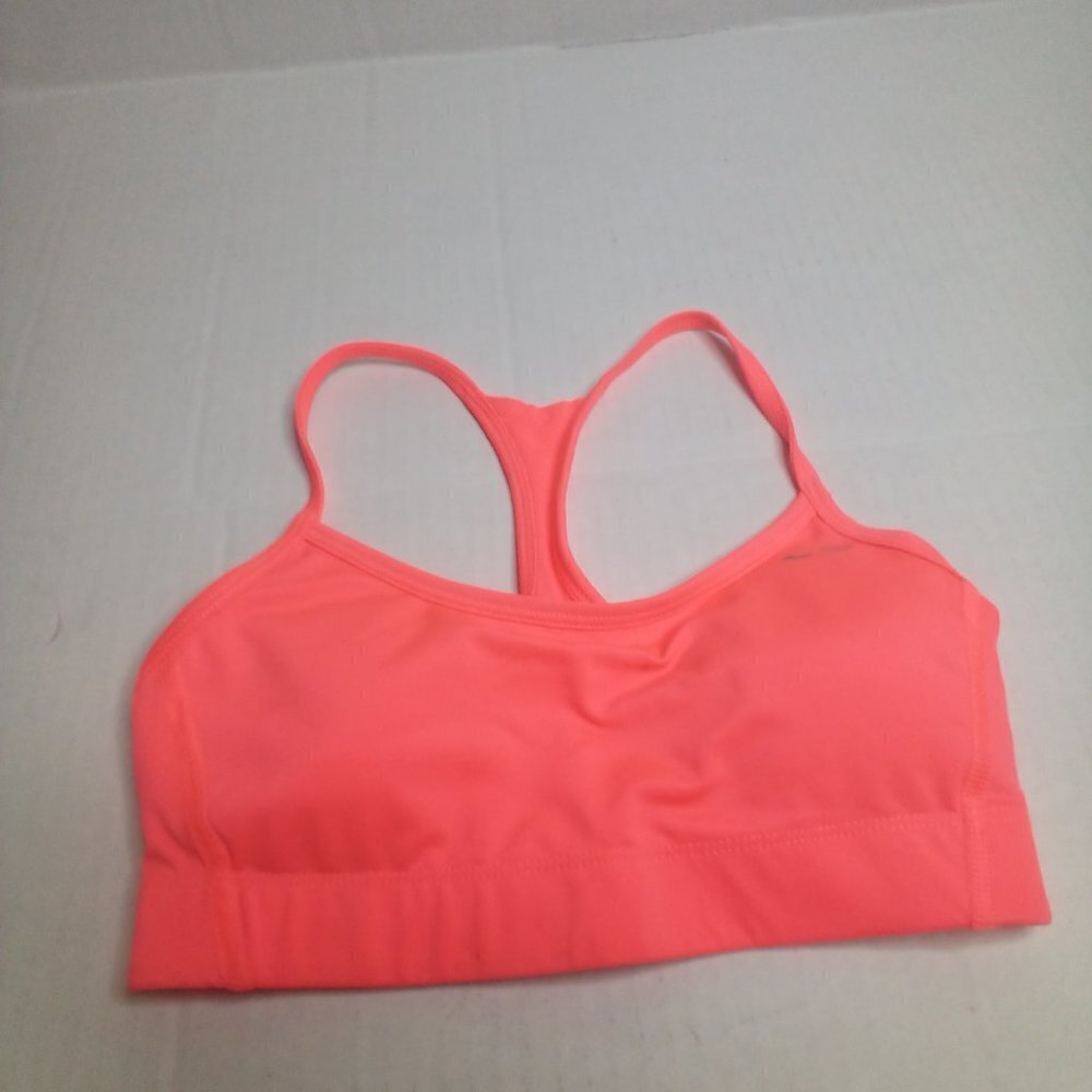 C9 Champion Sports Bra XS Duo Dry Racer Back Peach Orange